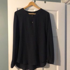 Theory LS Blouse
